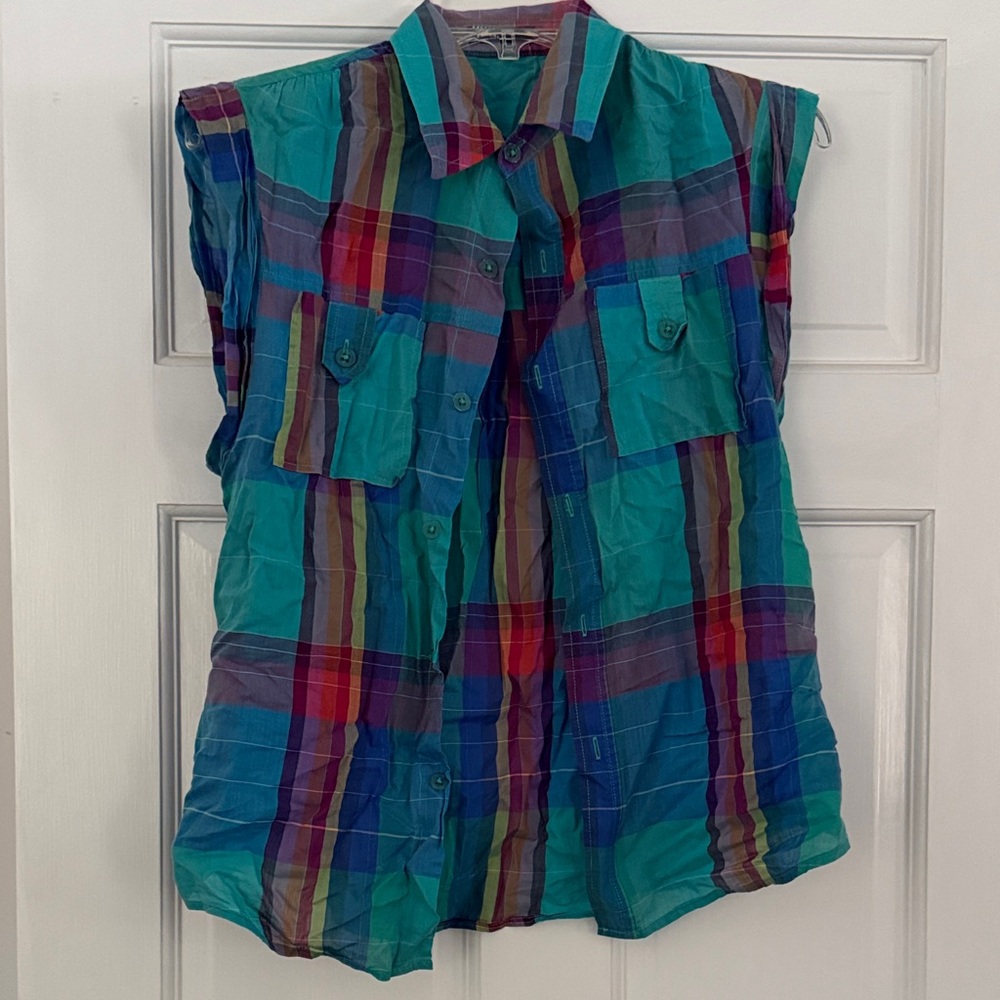 BDG Multi-Color blouse small